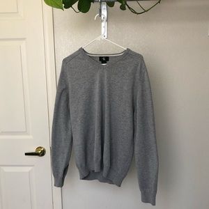 Calvin Klein Men’s Gray V-neck Sweater